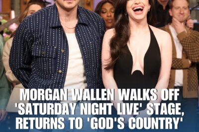 Morgan Wallen abruptly leaves ‘SNL’ stage: ‘Get me to God’s country’