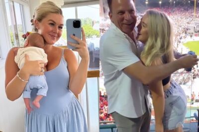Karoline Leavitt, 27, and husband, Nicholas Riccio 60, are deeply ‘in love’ despite haters and critics