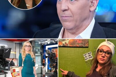 Greg Gutfeld unexpectedly sets aside past conflicts, emotionally delivers a heartfelt message to Kat Timpf as she battles cancer – But her cold reaction leaves everyone stunned!