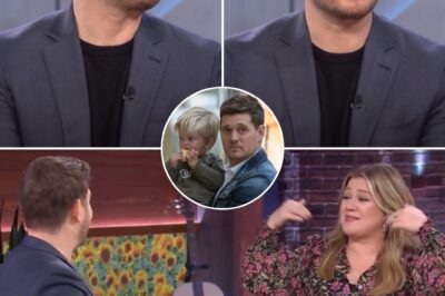 Michael Bublé Breaks Down In Tears While Opening Up To Kelly Clarkson About His Son Noah’s Heartfelt Tribute!