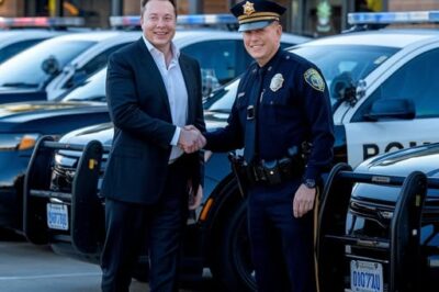 Elon Musk Donates 30 Tesla Vehicles to Police for Enhanced Crime Prevention 🚓⚡