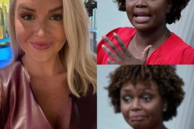Karoline Leavitt HUMILIATES Karine Jean-Pierre on Live TV—Room ERUPTS After Savage Final Blow!