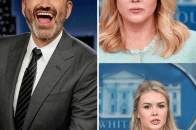 SHOCKING: Karoline Leavitt Suddenly Cuts Jimmy Kimmel’s Show After His Unchecked Joke in the Auditorium! Karoline Leavitt has shaken the media world by announcing that she would cut all of Jimmy Kimmel’s shows after his outrageous joke in a large auditorium. This decision has sparked a fierce debate. Why did Leavitt have to take this strong action? Check out the details in the comments below!