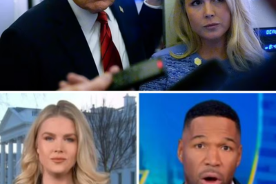 What started as a routine face-off took a shocking turn—Karoline Leavitt left everyone stunned as she overtook veteran host Michael Strahan live on air.
