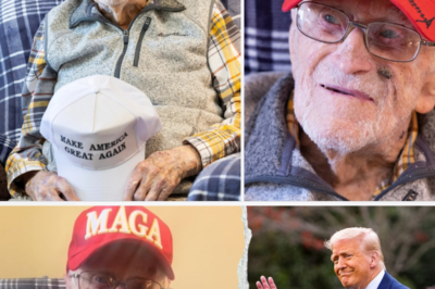 Old Veteran goes viral for special birthday wish to President Trump ahead of his 104th birthday