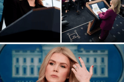 Chaos Erupts at White House Briefing as Karoline Leavitt Abruptly Halts Presser—Her Shocking Command Sends Reporters Scrambling Amid Emergency Moments Gave Everyone a Shock!