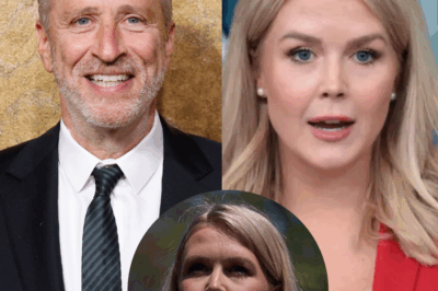 EXCLUSIVE: Karoline Leavitt Destroys Jon Stewart on Live TV—Her Savage Comeback HUMILIATES Him, and the Internet Can’t Stop Talking! In a jaw-dropping live TV moment, Karoline Leavitt completely obliterated Jon Stewart during an interview on The Daily Show. What was meant to be a lighthearted conversation quickly turned explosive when Stewart attempted to mock President Trump’s policies. Leavitt didn’t flinch, delivering a fierce, sharp response that left Stewart stunned and the audience gasping. The viral moment has sparked massive reactions online. What did Leavitt say to leave Stewart speechless? Fans can’t stop praising her, calling it one of the most iconic moments of the year. Watch the unforgettable moment here!