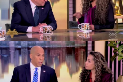 😱🔥 SHOCKING ‘The View’ Moment: Sunny Hostin Asks Cory Booker If He Should Replace Schumer as Democratic Leader! The Jaw-Dropping Question That Has Everyone Talking—What’s Behind Hostin’s Bold Challenge?👇👇SEE FULL STORY👇👇