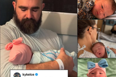Jason and Kylie Kelce Welcome Baby Girl No. 4, Find Out What Her Name Has in Common With Her 3 Sisters
