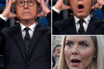 Karoline Leavitt TAKES OVER Stephen Colbert’s Stage in Explosive Clash—Colbert Left SHAKEN and Segment CUT SHORT!