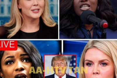 Trump GOES NUTS After Jasmine Crockett Exposed Karoline Leavitt’s SHOCKING Secrets On LIVE TV!
