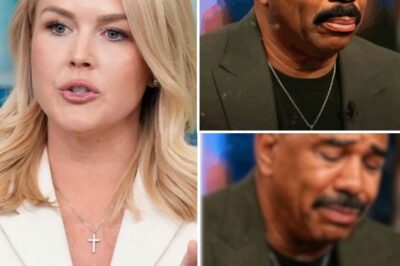 Steve Harvey Frozen in Shock as Karoline Leavitt Calls Out His Deceit Live on Air “Your smile won’t save you this time, Steve. I’m here to bring the truth, not more of your showbiz lies.”