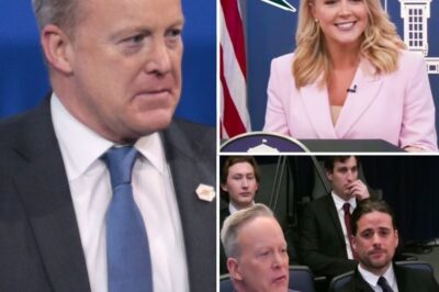 Trump’s Ex-Press Secy Sean Spicer RIPS Into Karoline Leavitt During Heated White House Press Conference!