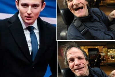 “It’s not about a dollar, you need more than that.” Barron Trump Gives Homeless Veteran More Than a Dollar—What Happened Next Will Leave You Speechless!