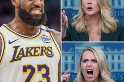 LeBron James’ SHOCKING INSULT to Karoline Leavitt BACKFIRES—“KKK Barbie?” Her 17 CUTTING WORDS TURN THE TABLES on him in a way no one could have predicted!