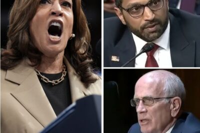 “‘No Mercy.’ Kash Patel’s words echo through the halls of Washington after he dropped the bombshell announcement that Kamala Harris is ‘out’—and he didn’t stop there. Patel didn’t just take aim at Harris’ political missteps; he painted a damning portrait of her leadership, calling out her lack of vision, her broken promises, and her inability to unite the country. ‘Her time is up,’ Patel declared, sending shockwaves through the political world. The question on everyone’s mind: Will Harris even fight back, or is this the final nail in her political coffin? As the story unfolds, one thing is clear—this moment will define both Patel’s future and Harris’ legacy.”