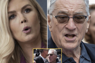 THE UNPRECEDENTED SHOWDOWN: Karoline Leavitt OBLITERATES Robert De Niro on LIVE TV—The Moment That BROKE Hollywood’s Political Armor and IGNITED a National Firestorm! What Began as a Routine Fox News Appearance Quickly MORPHED Into a No-Holds-Barred Collision Between Old-School Celebrity Influence and Rising Political Power. With One Ruthless Takedown, Leavitt Left De Niro REELING, the Audience in STUNNED SILENCE, and Viewers Across the Country Questioning Everything. Has Tinseltown’s Reign Over Political Discourse Finally Met Its Match? See the Moment That’s Redrawing the Lines of American Influence—Full Story Below!