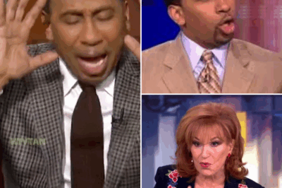 EXCLUSIVE, THIS JUST HAPPENED: Stephen A. Smith SHUTS DOWN Joy Behar LIVE on Air – Her Reaction to the SHOCKING Truth About Her Education Leaves Everyone Stunned! In a jaw-dropping moment on live TV, Stephen A. Smith completely dismantled Joy Behar after revealing the shocking truth about her lack of understanding on key issues. As Behar struggled to respond, the tension escalated, leaving her visibly shaken. What did Smith say that exposed her knowledge gaps, and how did Behar react to being called out in front of millions? The explosive details of this on-air confrontation are causing a media firestorm