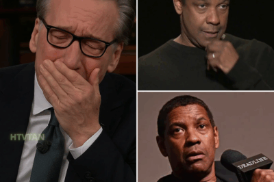 EXCLUSIVE, THIS JUST HAPPENED: Denzel Washington DROPS Truth Bomb on Bill Maher – Production Team Scrambles to Censor the Clip to Protect Host’s Reputation! In a shocking live TV moment, Denzel Washington dropped a truth bomb on Bill Maher, completely catching the host off guard. As the explosive comments hit, the production team immediately scrambled to censor and cut the clip in an attempt to protect Maher’s reputation. What did Denzel say that triggered this swift action, and why did it cause such a massive stir? The details behind this on-air drama will leave you questioning everything about media manipulation and the lengths networks will go to protect their stars