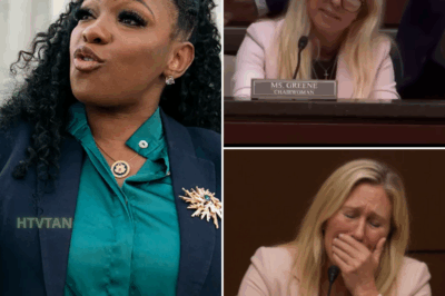 EXCLUSIVE, THIS JUST HAPPENED: Jasmine Crockett EXPOSES Marjorie Taylor Greene – ALL HELL BREAKS LOOSE! In a jaw-dropping on-air moment, Jasmine Crockett completely exposed Marjorie Taylor Greene, causing an immediate firestorm of chaos. The heated confrontation spiraled out of control as Crockett’s revelation sent shockwaves through the room, leaving Greene scrambling to defend herself. What did Crockett reveal that ignited this explosive clash, and how did it send the entire situation into complete chaos? The shocking details of this explosive moment will leave you speechless