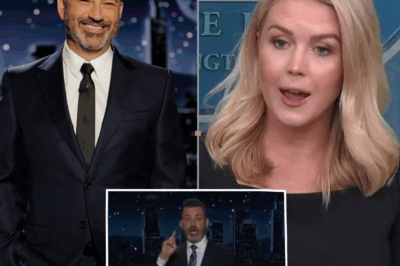LIVE TV SHOWDOWN: Karoline Leavitt SHUTS DOWN Jimmy Kimmel’s Insults—Audience Left in STUNNING Silence! What You Didn’t See Behind the Scenes