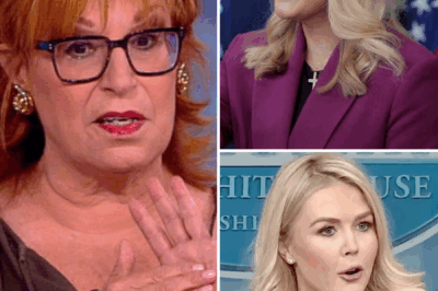 LIVE TV SHOCKER: Joy Behar HUMILIATES Herself on Air with Ageist Attack on Karoline Leavitt—The Shocking Moment That Left Everyone Stunned and What Leavitt Did Next Will Leave You Speechless! Behar’s Apology Fails to Undo the Damage—Is This the End of Her Career on The View?