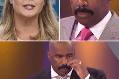 BREAKING: Karoline Leavitt Moves the Nation with Powerful Live TV Moment—Steve Harvey Left in Tears After Her Heartfelt Message Shakes the Talk Show Stage! What She Said That Completely Changed the Dynamic of Their Heated Debate and Captivated Millions! This Stunning Shift in Political Discourse May Be the Start of Something Bigger. Full Story Below 👇