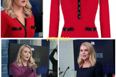 Karoline Leavitt’s Fashion Choices and Controversies: From Designer Suits to a Chinese-Made Dress Drama
