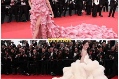 Heidi Klum Breaks Cannes Dress Code with Stunning Elie Saab Gown – Will She Face Consequences for the Voluminous Train?