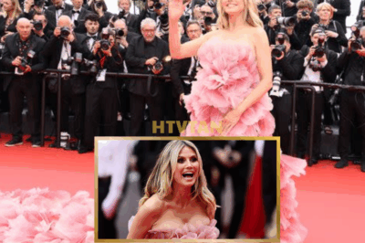 Heidi Klum Breaks Cannes Dress Code with Dramatic Gown – Will She Be Kicked Off the Red Carpet?