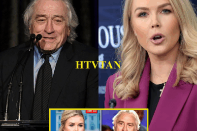 LIVE TV CARNAGE: Karoline Leavitt’s DEVASTATING Assault TORCHES Robert De Niro—His FURIOUS MELTDOWN Unveils a DARK Hollywood Conspiracy!  In a jaw-dropping, heart-stopping live TV showdown on May 14, 2025, Karoline Leavitt delivers a savage verbal onslaught that obliterates Robert De Niro, triggering an explosive outburst that leaves viewers speechless and sends social media into a frenzy! #LeavittVsDeNiro erupts, with fans split: Was Leavitt’s fearless takedown a bold strike against Hollywood’s elite, or a chilling, calculated move hiding a dark agenda? Whispers of a hidden conspiracy behind the scenes are sparking panic across the entertainment industry!