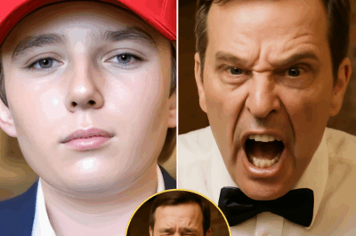 Bᴀʀʀᴏɴ Tʀᴜᴍᴘ KICKED OUT OF RESTAURANT OVER MAGA HAT—BUT WHAT HAPPENED NEXT LEFT EVERYONE STUNNED! What started as a routine dinner quickly spiraled into chaos when Bᴀʀʀᴏɴ Tʀᴜᴍᴘ was kicked out of a restaurant for wearing a MAGA hat. The furious manager thought he was making a statement, but his actions backfired spectacularly. As diners rallied in support, a lawyer was called in, and the restaurant owner dropped a bombshell decision that no one saw coming. The real shocker? One teen’s calm response sparked a viral uprising that not only changed the atmosphere but also cost someone their job. This explosive moment is now making waves—watch how it all unfolded and left the restaurant reeling! 👇👇👇