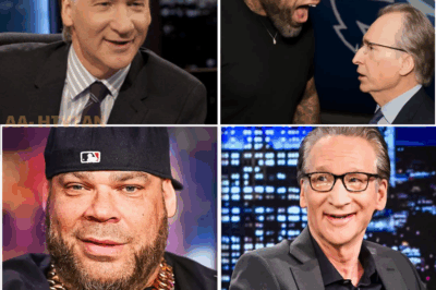 MEDIA STORM ERUPTS: TYRUS TAKES ON BILL MAHER IN A FIREY SHOWDOWN THAT LEFT THE STUDIO SILENT AND VIEWERS ON EDGE! What was supposed to be just another episode of Real Time with Bill Maher quickly turned into a tense battlefield. Tyrus, known for his no-holds-barred approach, didn’t hesitate for a second—he boldly confronted Maher, calling him a “coward” and demanding accountability for his actions. The tension in the studio was so thick you could feel it, and when the dust finally settled, the silence was deafening. Then, the chaos hit. Social media is in flames, and everyone is asking the same question: What sparked this explosive confrontation? Find out why this moment has everyone talking… WATCH BELOW 👇👇👇
