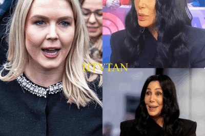 LIVE TV CARNAGE: Karoline Leavitt’s BRUTAL Takedown of Cher ERUPTS—Studio BLACKOUT TRIGGERS a SHOCKING SECRET!  In a heart-stopping live TV showdown, Karoline Leavitt delivers a ferocious verbal assault that obliterates Cher, leaving the studio in utter silence as producers scramble to cut the feed and conceal the chaos! #LeavittVsCher erupts across social media, sparking a fierce debate: Was Leavitt’s savage retort a fearless strike against Hollywood’s elite, or a calculated attack driven by a hidden, sinister agenda? Whispers of a chilling cover-up fuel the growing firestorm!