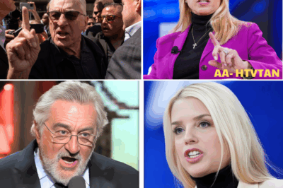 PAM BONDI DESTROYS ROBERT DE NIRO ON LIVE TV—HIS FURIOUS REACTION GOES VIRAL IN AN EXPLOSIVE SHOWDOWN! In a shocking live TV moment that’s taking the internet by storm, former Florida Attorney General Pam Bondi delivered a brutal takedown of actor Robert De Niro during a heated political debate on America Speaks. Bondi’s razor-sharp words left De Niro visibly enraged, and his furious reaction quickly went viral, spawning an avalanche of memes, remixes, and trending hashtags. This unforgettable exchange has become one of the most talked-about moments of the year—what exactly happened, and why is the internet still buzzing? Watch the explosive showdown unfold! 👇👇👇