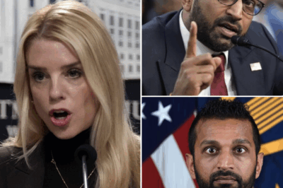 MEDIA MELTDOWN: KASH PATEL SNAPS AFTER PAM BONDI EXPOSES HIDDEN TRUTHS LIVE ON TV—WHAT HE DID NEXT SHOCKED THE ENTIRE PANEL! In a jaw-dropping moment that left viewers in disbelief, Kash Patel lost control live on-air after Pam Bondi unleashed a bombshell of hidden truths. As Bondi presented undeniable evidence, Patel’s composure shattered, and what happened next stunned the entire panel and sent shockwaves through the media. What did Patel do in the heat of the moment, and why did this confrontation escalate so quickly? The shocking details behind this explosive exchange are about to unfold. Watch the full story now 👇👇👇