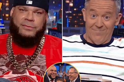 TYRUS STEALS THE SHOW WHILE HOLDING GREG GUTFELD’S DAUGHTER—BUT HIS UNFILTERED COMMENT REVEALS A SHOCKING FAMILY SECRET! What started as a heartwarming moment on Gutfeld! quickly spiraled into a viral sensation when Tyrus, cradling Greg Gutfeld’s daughter Mira on live TV, let something slip that left the audience—and Gutfeld himself—frozen in surprise. The adorable scene turned unforgettable when Tyrus casually dropped a jaw-dropping remark that hinted at a secret the Gutfeld family had kept under wraps. Within minutes, social media lit up with speculation and laughter, as fans tried to piece together the truth. What did Tyrus reveal, and how did Gutfeld react? You won’t believe what was said—full story below! 👇👇👇