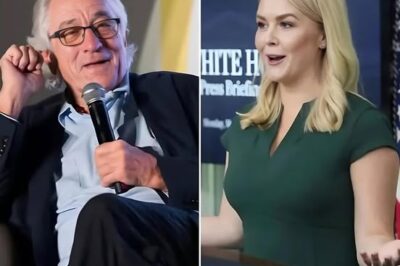 EXCLUSIVE, Karoline Leavitt DESTROYS Robert De Niro On Live TV – His Furious Reaction Goes INSANELY Viral! The cameras rolled. The lights burned. And Robert De Niro thought he owned the night. But Karoline Leavitt didn’t come to play by Hollywood’s rules. And when the crowd heard her final line—even the camera operators paused. She changed the rules of the game and left with everything. –