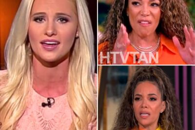 FROM ENEMIES TO ALLIES? Tomi Lahren and Sunny Hostin Face OFF in a LIVE TV SHOWDOWN That Could CHANGE EVERYTHING—Who Is Really Behind the Mask?”  What started as a typical debate between Tomi Lahren and Sunny Hostin turned into an explosive moment when Tomi revealed footage from a 2015 protest that exposed an unexpected link between the two women: a family connection. The shocking revelation left Sunny in tears as she learned that Tomi had saved her niece during a chaotic moment of police violence. Will this emotional exchange mark a turning point in their relationship? Want to know how this intense, game-changing moment unfolded? Click below to read all the shocking details of the encounter that’s got the media world buzzing!👇👇