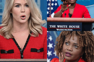 Caroline Leavitt and Karine Jean-Pierre clash in a fiery showdown, turning their debate into a gripping personal battle that captivates with sharp wit and intense emotion, drawing every eye to the drama.  explain key figures  similar political debates  more dynamic tone