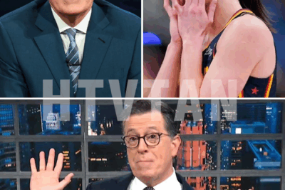 “Stephen Colbert’s Explosive Live Moment on The Late Show—Calls Out Media for Smearing Caitlin Clark and Shocks Viewers with Powerful Message!”