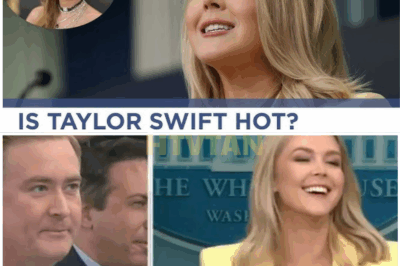 Karoline Leavitt’s Embarrassing Response to Trump’s ‘Hot’ Taylor Swift Remark—Fans Are Losing It!