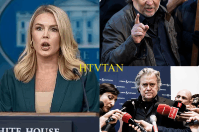 TRUMP’S CHILLING MOVE REVEALED! Steve Bannon DROPS BOMBSHELL—Brands Karoline Leavitt a “SACRIFICIAL PAWN” in Ruthless MAGA Power Play!  In a shocking, heart-stopping declaration shaking D.C. to its core, Steve Bannon has openly labeled White House Press Secretary Karoline Leavitt as Trump’s carefully groomed MAGA puppet—set to ascend as Chief of Staff in a terrifyingly calculated political chess move. Is Leavitt’s rapid rise a sinister setup for her brutal downfall, or is she positioned to become the ultimate MAGA power broker?  Social media EXPLODES with panic and heated debates—whispers of betrayal, shadowy deals, and dangerous political traps threaten to expose Trump’s ruthless inner circle. Will Karoline Leavitt emerge as Trump’s next unstoppable star, or is she walking straight into a devastating career-ending ambush?