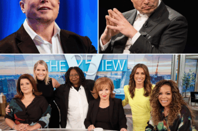 LIVE TV EXPLOSION: Elon Musk TAKES A STAND Against The View Hosts After They Attack His 4-Year-Old Son—Legal Action Looms! In a shocking turn of events, Elon Musk took a bold stand against the hosts of The View after they made disparaging remarks about his 4-year-old son. The unexpected retaliation sent shockwaves through the studio, leaving the hosts scrambling to recover. What did Musk say that left the panel speechless, and why is this moment sparking such fierce reactions? Legal action is now on the table—this explosive showdown could change everything. Full details below 👇
