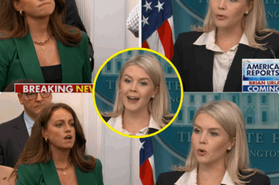 KAROLINE LEAVITT’S BRUTAL TAKEDOWN SHOCKS THE NATION: Unleashes Trump-Style Fury on NBC Reporter, Crushing Her with Vicious Words—Ruthless Rise or Dangerous Misstep?  Brace yourselves for a heart-stopping scandal that’s ripping through the political landscape! Karoline Leavitt, the fierce 27-year-old rising star, stunned the nation during a May 22, 2025 press briefing when she launched a savage, Trump-inspired verbal assault on an NBC reporter. Cornered by a barrage of loaded questions, Leavitt responded with razor-sharp wit and unapologetically brutal language, dismantling the reporter’s traps in a way that had the room frozen in silence. The confrontation mirrored Donald Trump’s infamous takedowns, making Leavitt a fearless force in the eyes of her supporters.  But as the dust settled, Leavitt’s fiery post-briefing rant sparked a viral firestorm—was this a calculated power play to cement her dominance, or an impulsive outburst that could derail her rapid rise to political stardom? What explosive revelations did she drop that have the media buzzing?