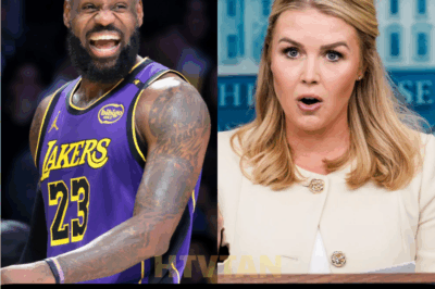 LEBRON JAMES CALLED HER “KKK BARBIE”—BUT KAROLINE LEAVITT’S 17-WORD RESPONSE SILENCED HIM INSTANTLY AND CHANGED EVERYTHING WITHOUT A SINGLE SHOUT OR PRESS TOUR