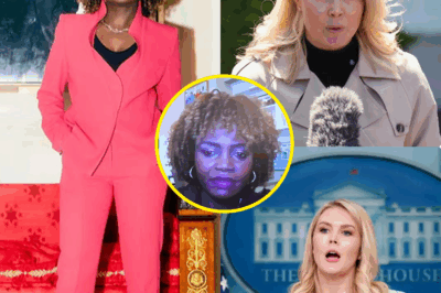 WHITE HOUSE SHOWDOWN EXPLODES!  KAROLINE LEAVITT OBLITERATES KARINE JEAN-PIERRE IN LIVE TV SLAUGHTER—SHARP ZINGERS LEAVE JEAN-PIERRE REELING, CROWD ERUPTING! Leavitt’s ferocious fact-bomb ambush turns a routine interview into a VIRAL CARNAGE, with fans screaming in triumph! #LeavittCrushesKJP DETONATES! Was this a TRUTH MASSACRE or a TRUMP-FUELED setup?