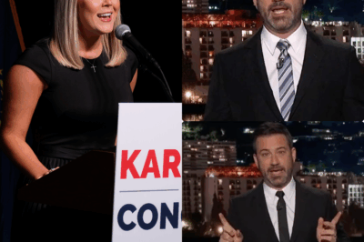 JIMMY KIMMEL’S LIVE TV BLUNDER EXPLODES: KAROLINE LEAVITT’S BLAZING RETORT HUMILIATES HIM, STUNNING AUDIENCE IN DISBELIEF! In a jaw-dropping showdown, Kimmel’s reckless, line-crossing jab at Leavitt ignited chaos—her ferocious, razor-sharp comeback CRUSHED him, leaving him red-faced and the crowd GASPING! The viral clip is TORCHING the internet as fans hail Leavitt’s fiery dominance. Was her strike pure genius or a HIDDEN vendetta? Dive into the ELECTRIFYING, SOCIAL MEDIA-SHATTERING drama! Watch the shocking moment now!