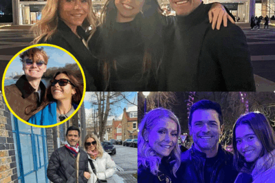 KELLY RIPA & MARK CONSUELOS’ SHOCKING LONDON ESCAPE: SECRET ENGAGEMENT PARTY FOR LOLA’S FUTURE IN-LAWS—IS A 2025 WEDDING HIDING A DARK FAMILY SECRET?  Get ready for a Hollywood bombshell that’s making waves across the Atlantic! Kelly Ripa and Mark Consuelos have dropped everything, halting their Live schedule for a secretive trip to London. There, their daughter Lola, 23, dropped a bombshell: her parents were secretly whisked away to attend an exclusive engagement dinner hosted by her future in-laws for her boyfriend, Cassius Kidston. The glittering event, held on May 25, 2025, at a posh Mayfair venue, has fans buzzing about a potential 2025 wedding for Lola. But beneath the glitz and glamour, a dark undercurrent is stirring.  Whispers of a heated family rift tied to Lola’s sudden engagement have surfaced. Insiders claim Kelly and Mark’s “low-key” trip was a desperate attempt to mend ties or secure a lucrative prenup. Even more shocking? A cryptic argument overheard at the dinner suggests Kelly clashed with Cassius’ aristocratic family over a scandal linked to Lola’s past.  Is this star-studded gathering the prelude to a fairy-tale wedding, or is it a cover for a family on the brink of collapse? What explosive secrets could derail the Ripa-Consuelos legacy for good?