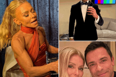 “MAYBE WE’LL BE NEXT…” — Kelly Ripa STUNS Mark Consuelos LIVE With ‘Gray Divorce’ Bombshell—Studio Falls SILENT Before Twist No One Saw Coming! In what was meant to be a lighthearted chat, Kelly Ripa dropped a line that stopped everything: “Maybe we’ll be next…” referring to the rising trend of gray divorce—right in front of husband Mark Consuelos. His nervous laugh quickly faded as the tension in the room thickened. Viewers froze. The audience went silent. Producers didn’t know whether to cut to break.  Was this a joke? A warning? A real confession? Just as it seemed like the most iconic daytime couple might be unraveling on live TV, Kelly flipped the script—with a twist so unexpected and heart-melting, fans are calling it one of the most unforgettable moments in Live history.  What started as a possible breakup turned into something else entirely… and the ending might just leave you in tears. FULL STORY BELOW 👇❤️